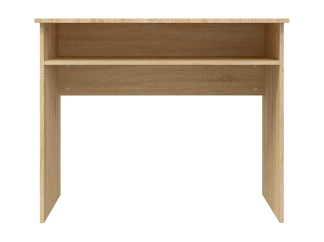 Escritorio de roble Sonoma 90x50x74 cm Madera de ingeniería