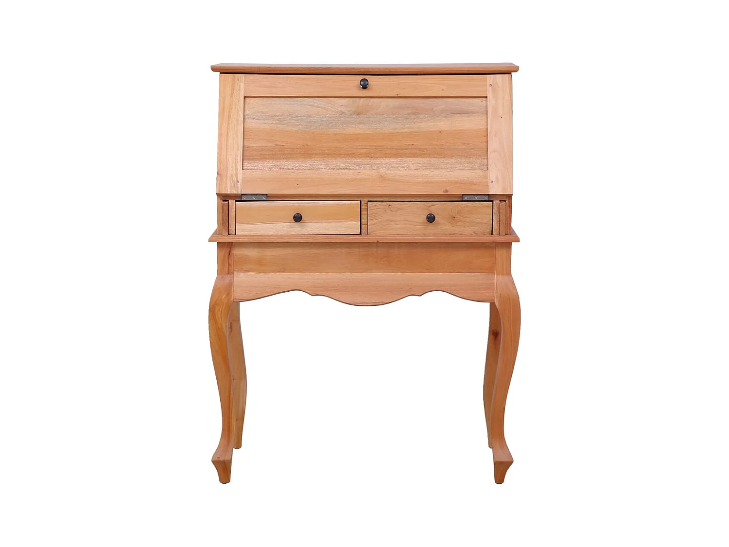 Scrivania da scrivania 78x42x103 cm Legno massello di mogano