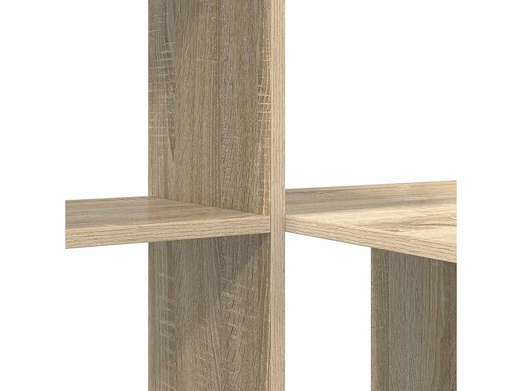 Bureau Chêne sonoma 131,5 x 50 x 106,5 cm Bois d'ingénierie