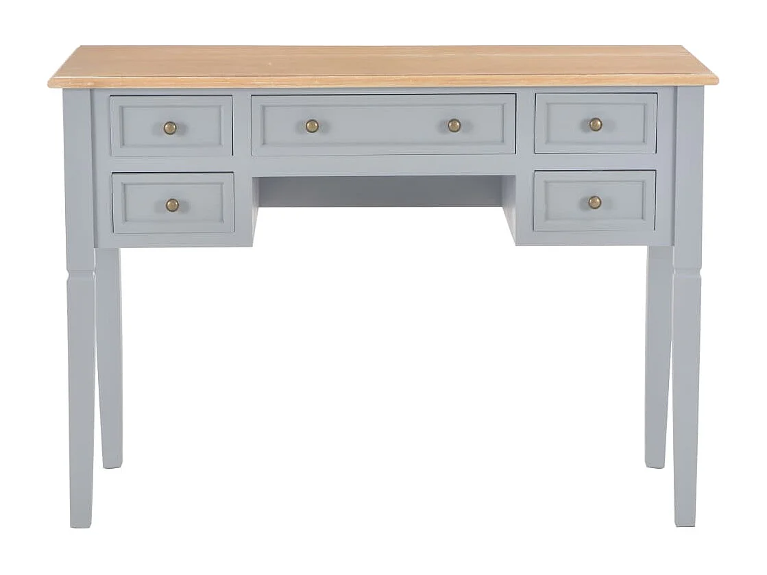Bureau Gris 109,5 x 45 x 77,5 cm Bois