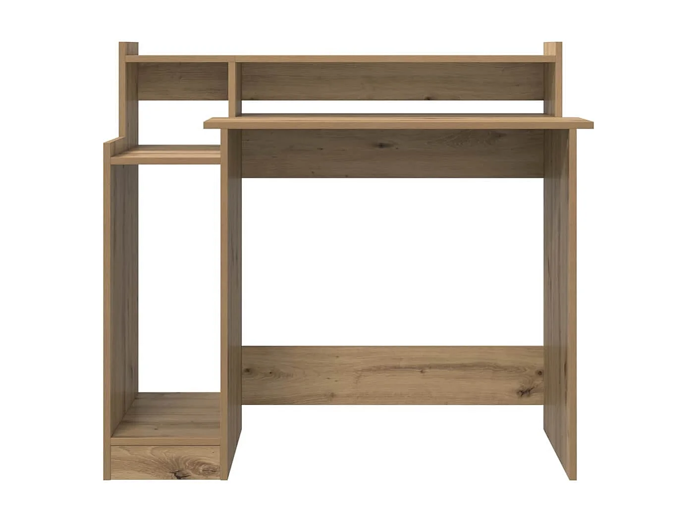 Bureau chêne artisanal 97 x 45 x 90 cm Bois d'ingénierie