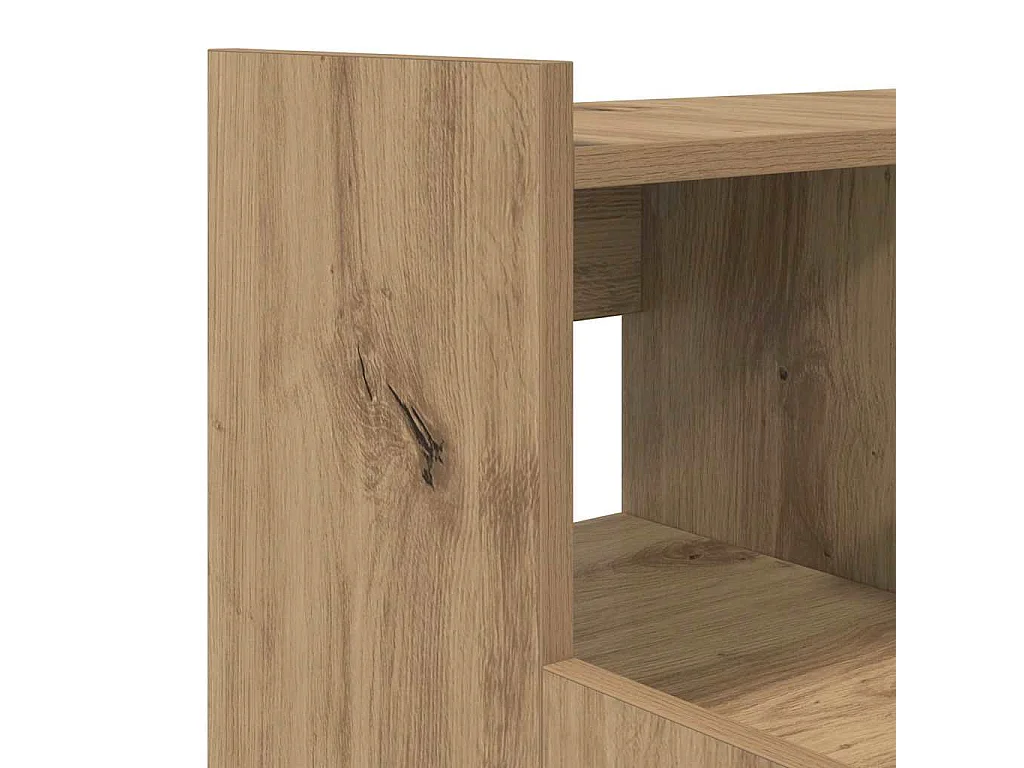 Bureau chêne artisanal 97 x 45 x 90 cm Bois d'ingénierie