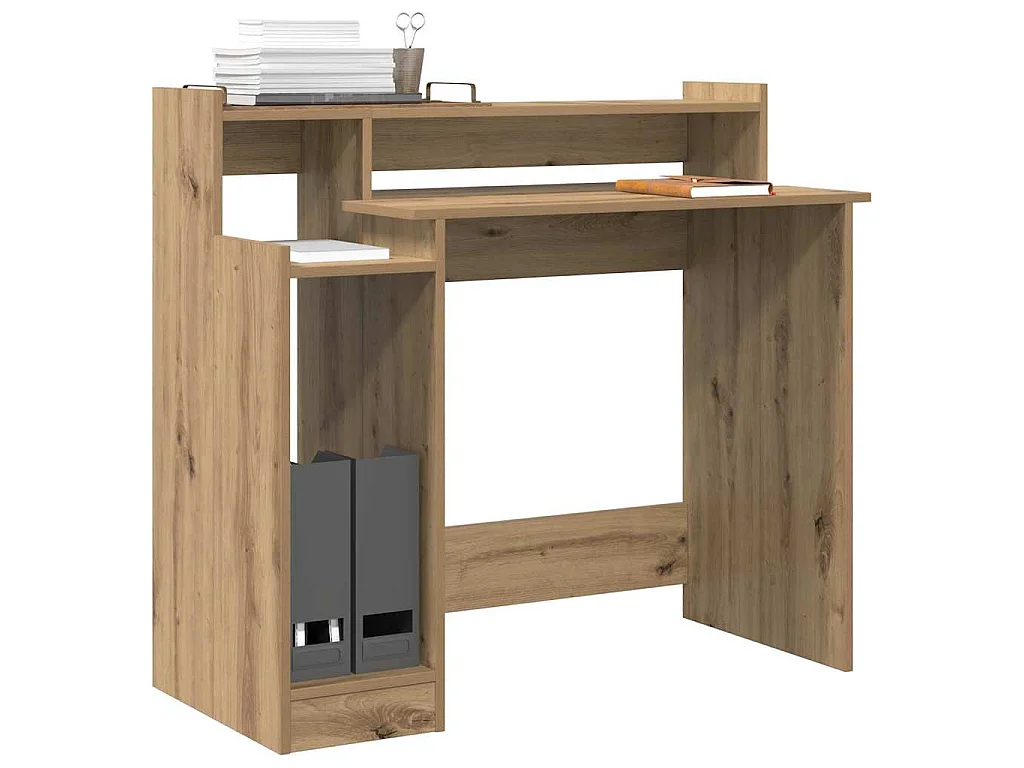 Scrivania artigianale in rovere 97 x 45 x 90 cm Legno ingegnerizzato