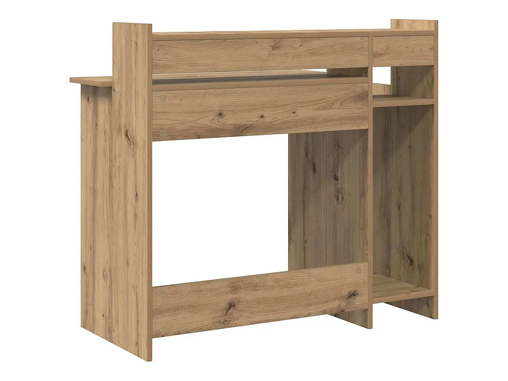 Scrivania artigianale in rovere 97 x 45 x 90 cm Legno ingegnerizzato