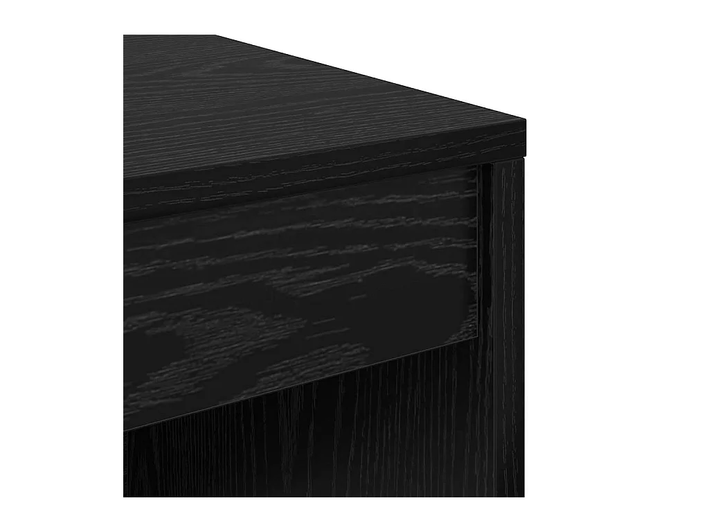 Bureau Chêne noir 100 x 40 x 76 cm Bois d'ingénierie