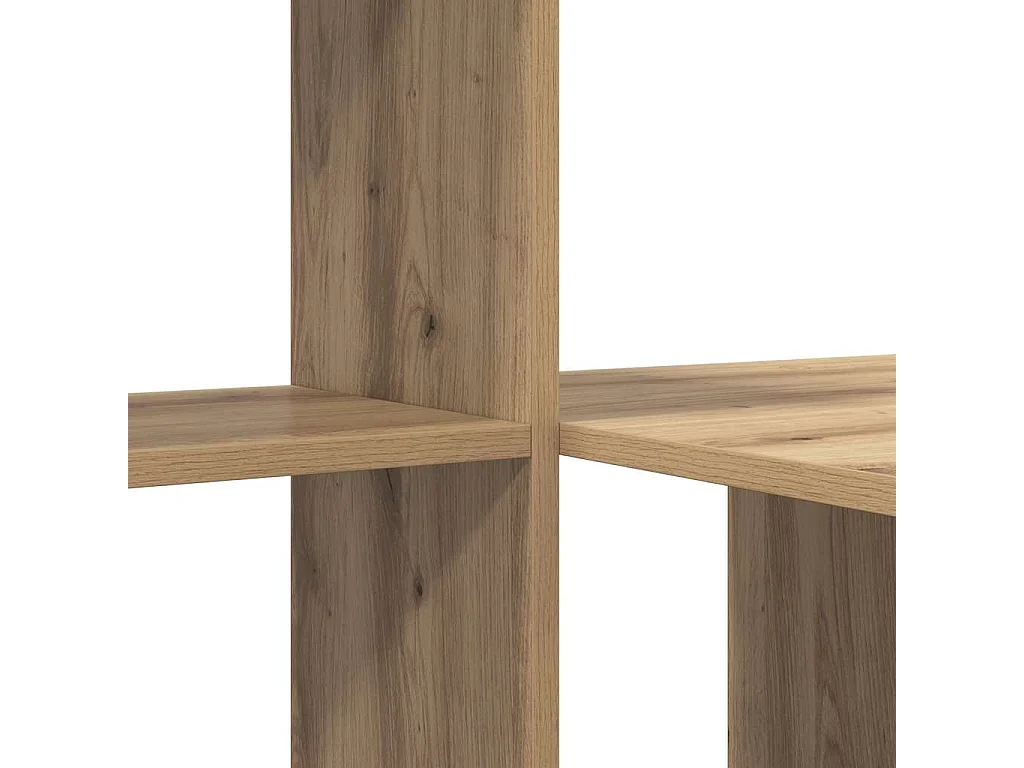 Bureau chêne artisanal 131,5 x 50 x 106,5 cm Bois d'ingénierie