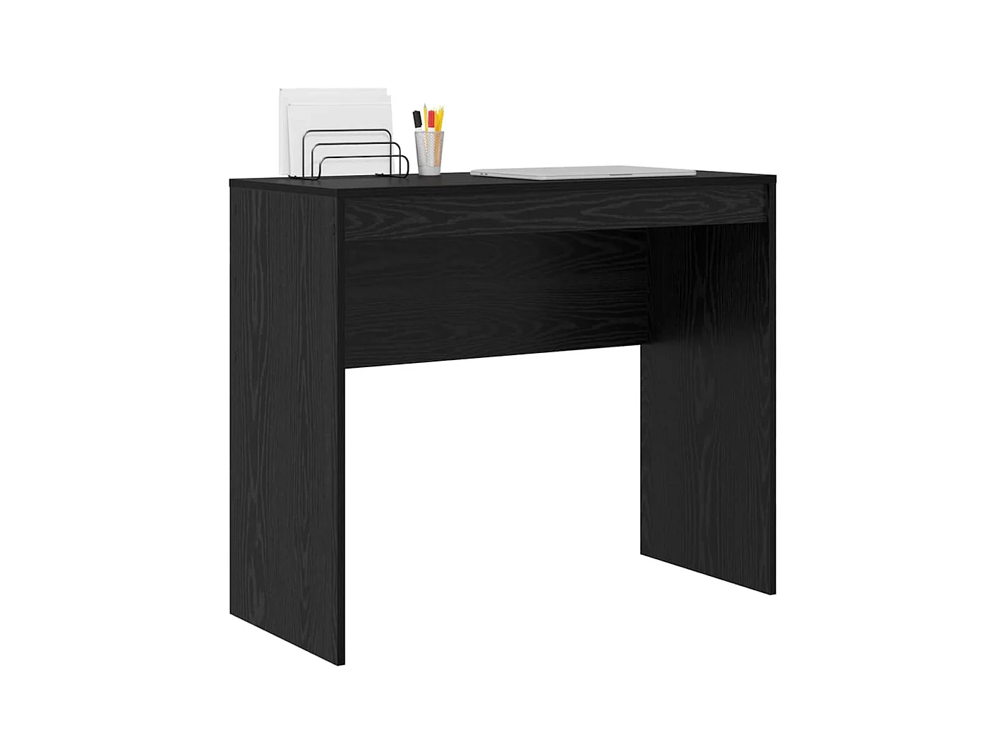 Bureau Chêne noir 90 x 40 x 76 cm Bois d'ingénierie