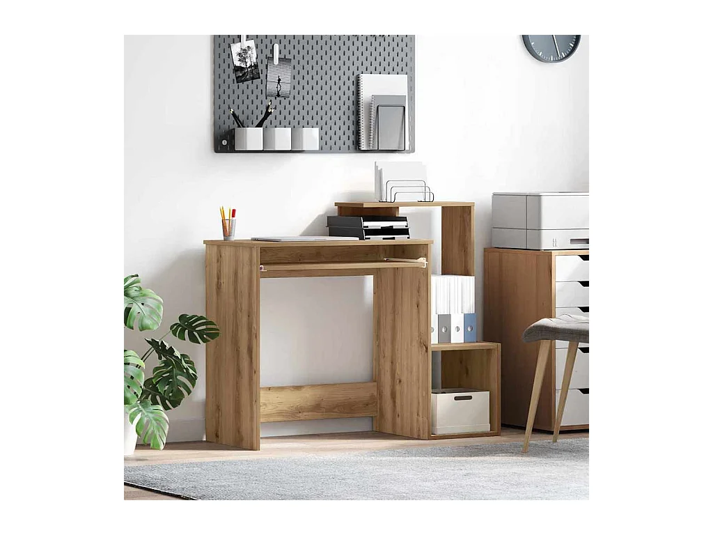 Bureau Chêne artisanal 106 x 40 x 88.5 cm Bois d'ingénierie