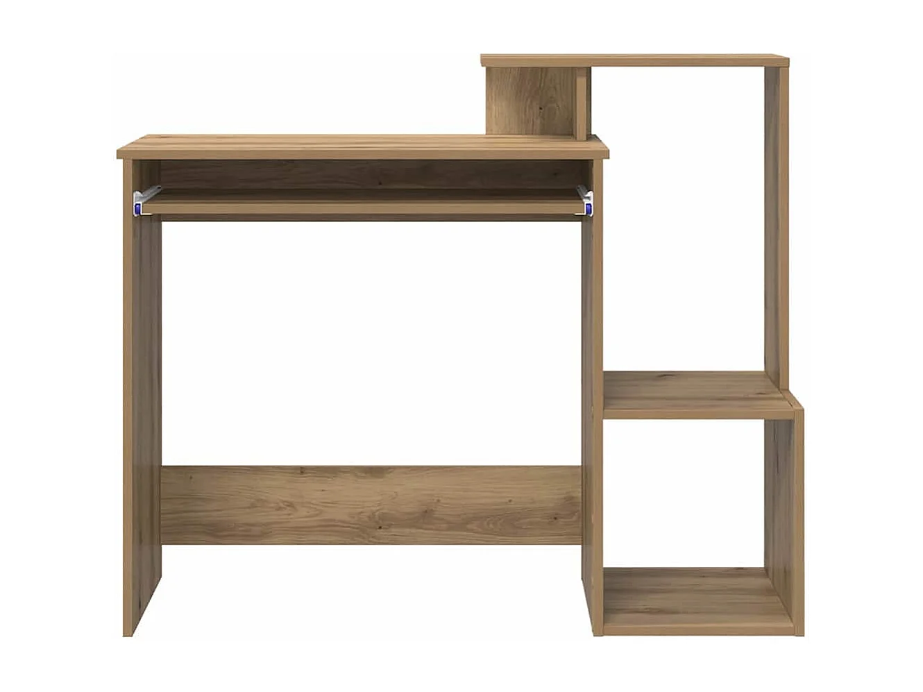 Escritorio de roble artesanal 106 x 40 x 88,5 cm Madera de ingeniería