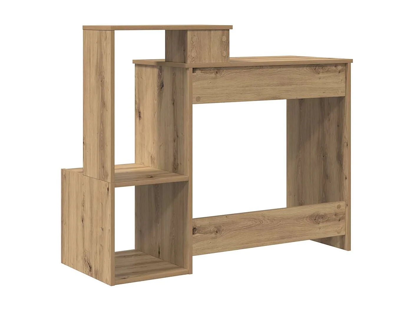 Escritorio de roble artesanal 106 x 40 x 88,5 cm Madera de ingeniería