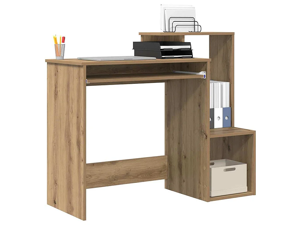 Bureau Chêne artisanal 106 x 40 x 88.5 cm Bois d'ingénierie