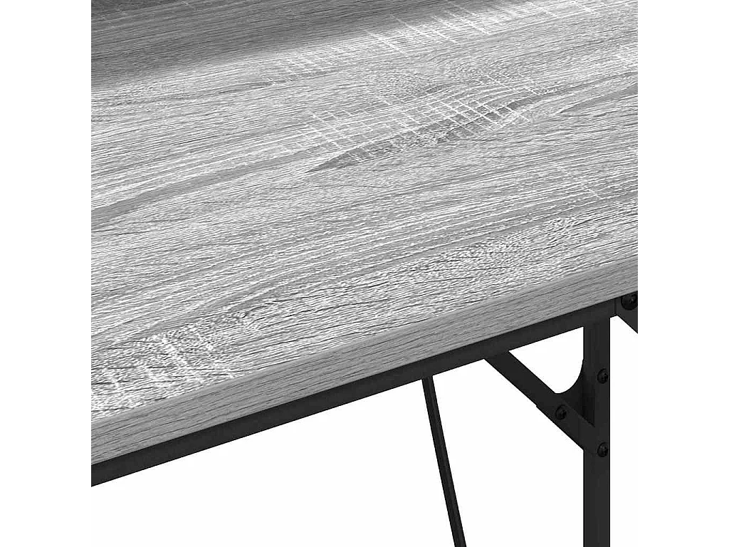 Bureau Sonoma gris 100 x 50 x 86.5 cm Bois d'ingénierie