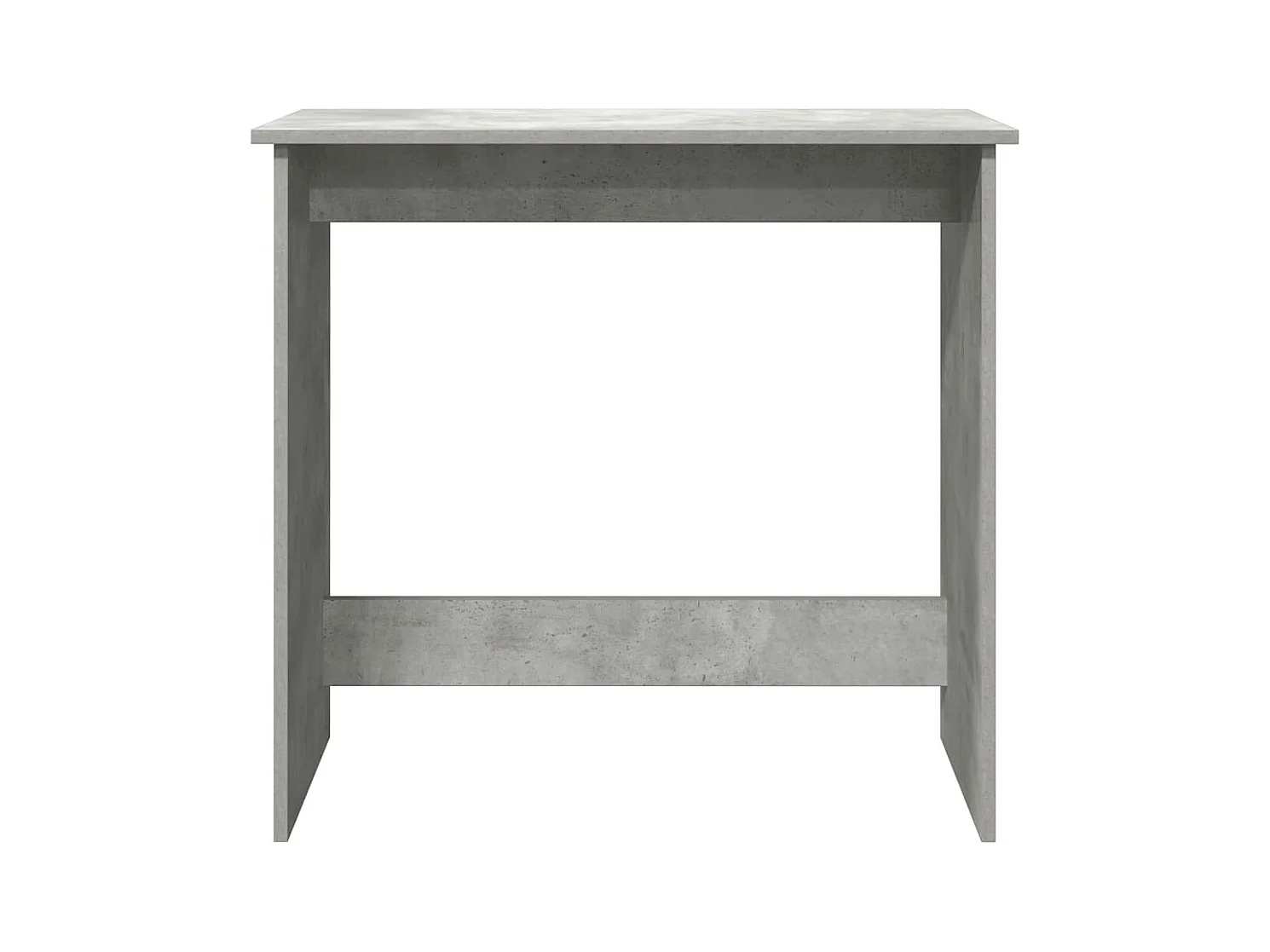 Bureau Gris béton 80x40x75 cm Aggloméré