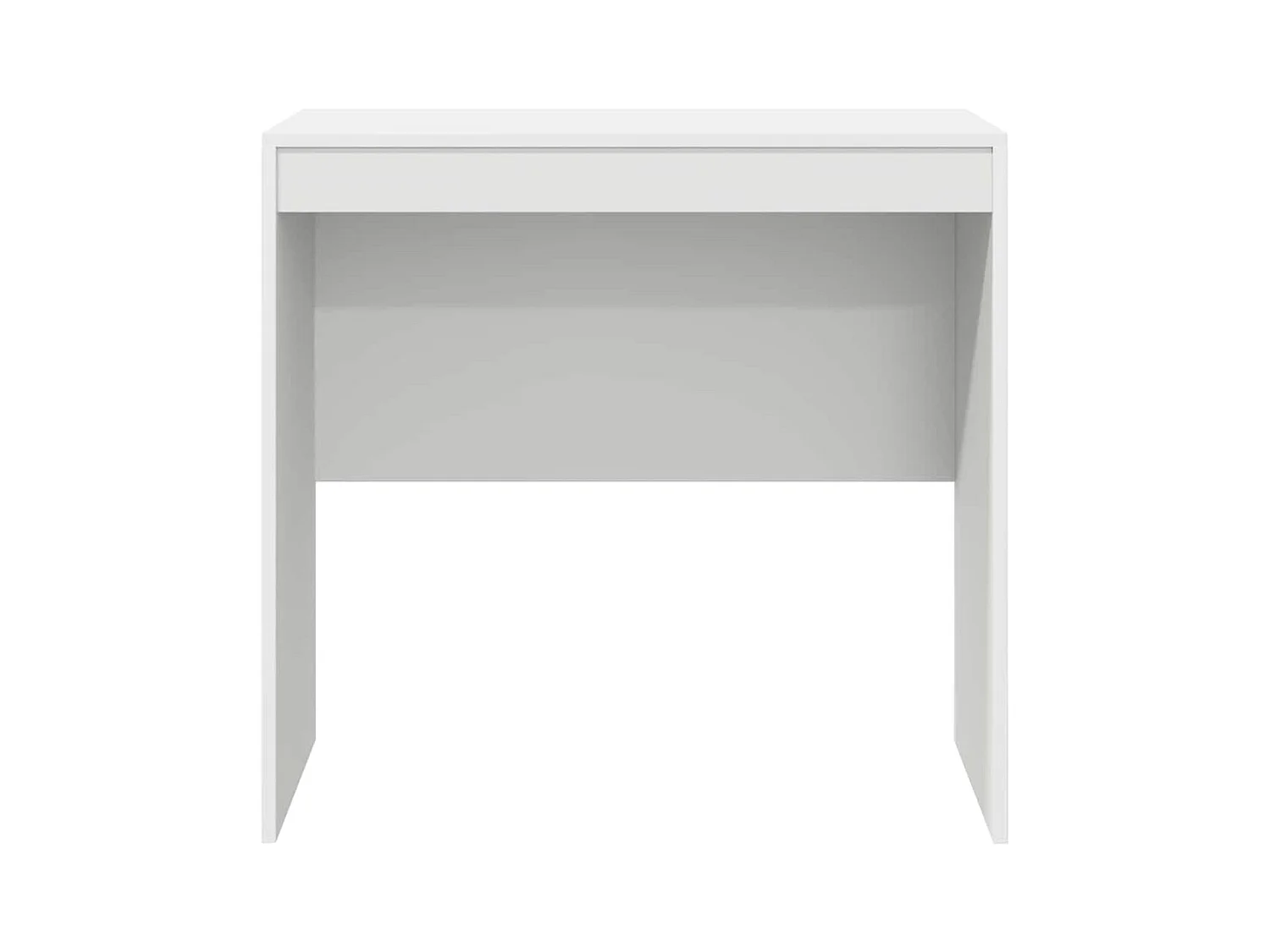 Bureau Blanc 80 x 50 x 76 cm Bois d'ingénierie