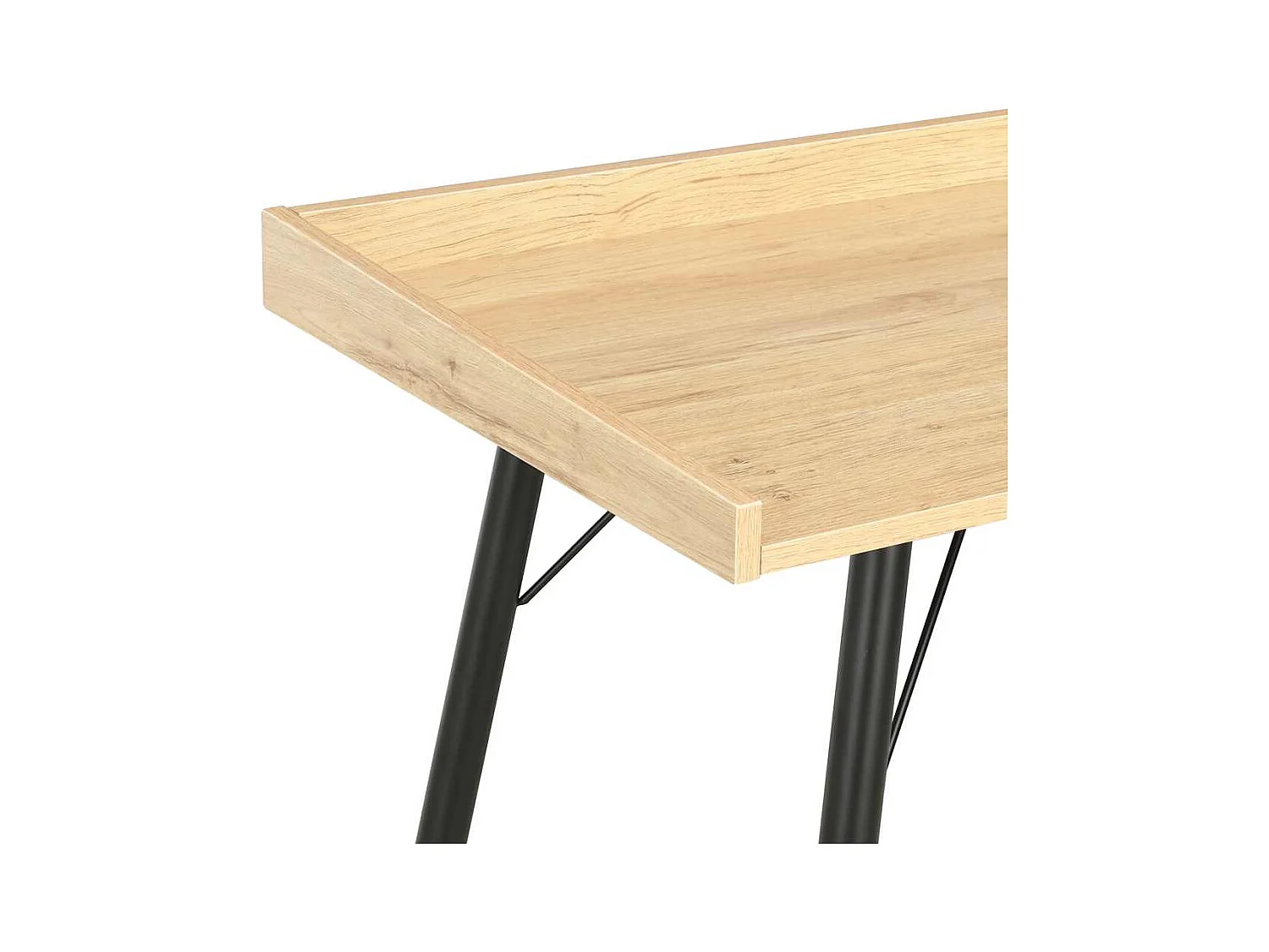 Eikenhouten bureau 90x50x79 cm