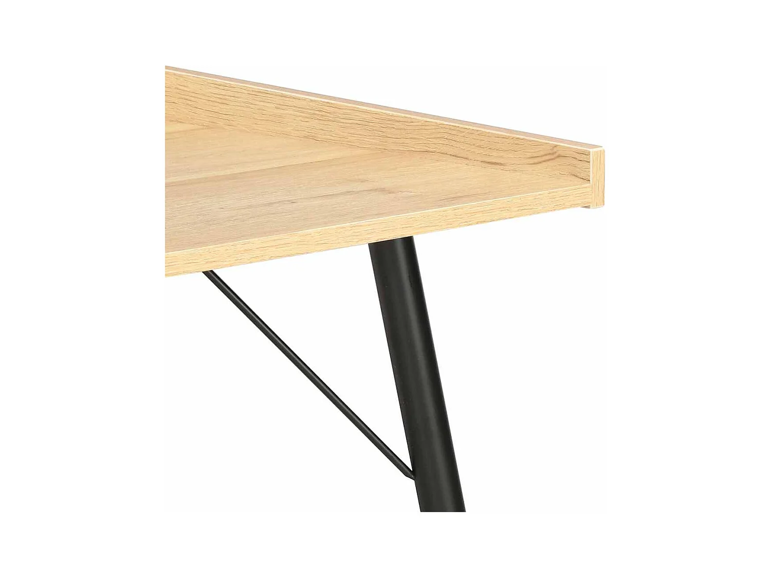 Eikenhouten bureau 90x50x79 cm
