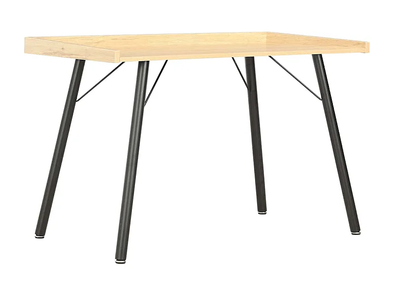 Scrivania in rovere 90x50x79 cm