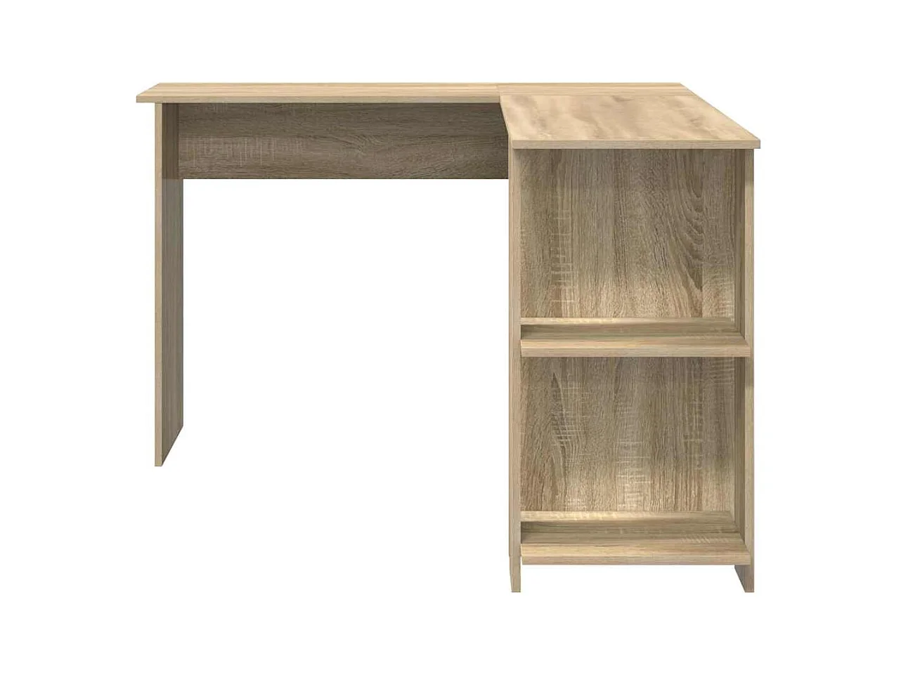 Bureau d'angle avec rangement Chêne sonoma 140 x 113.5 x 75 cm