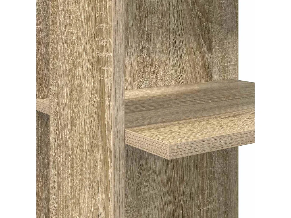 Hoekbureau met opbergruimte Sonoma eiken 140 x 113,5 x 75 cm