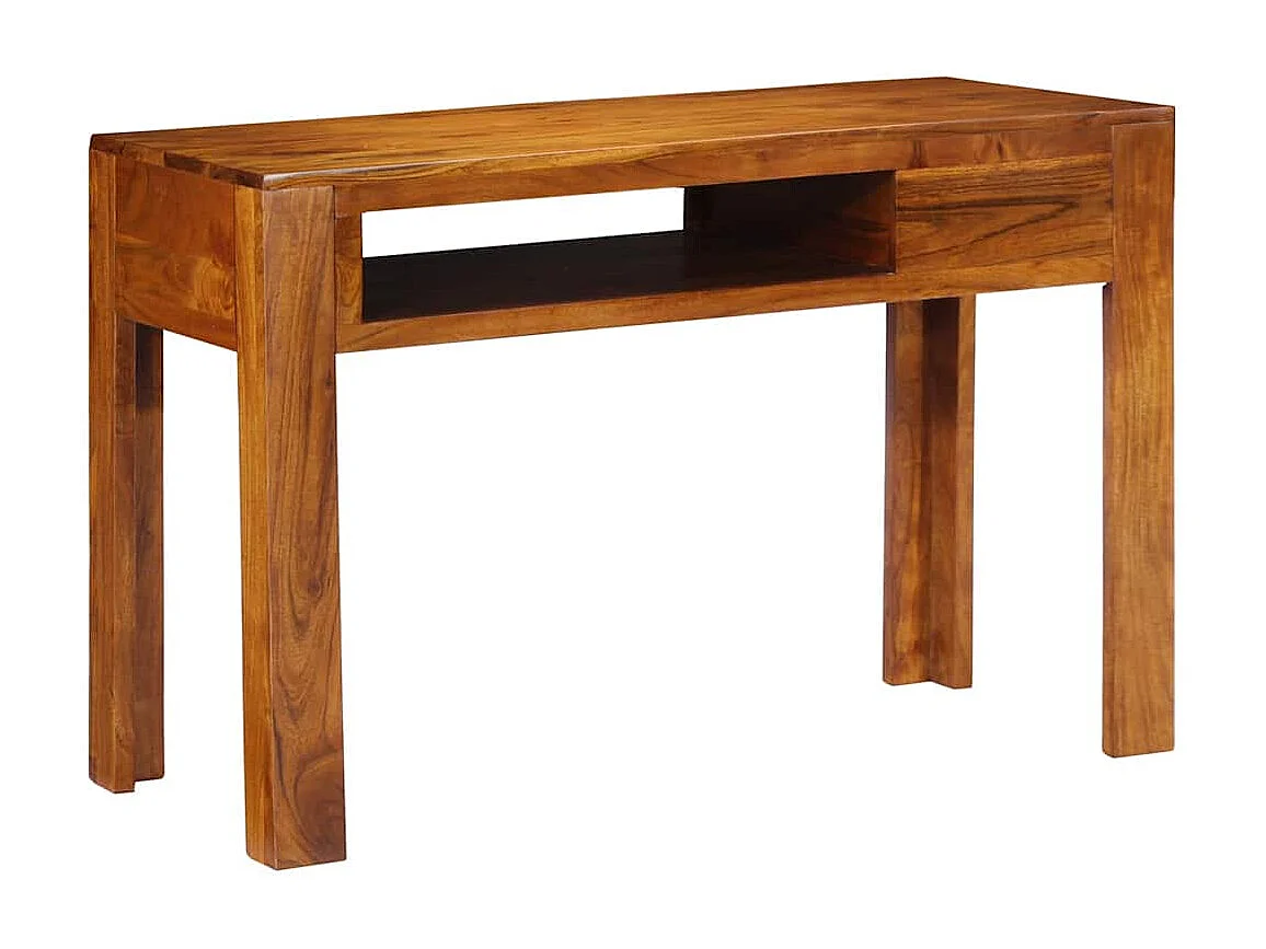 Bureau met lade Bruin 110 x 50 x 73 cm Massief acaciahout