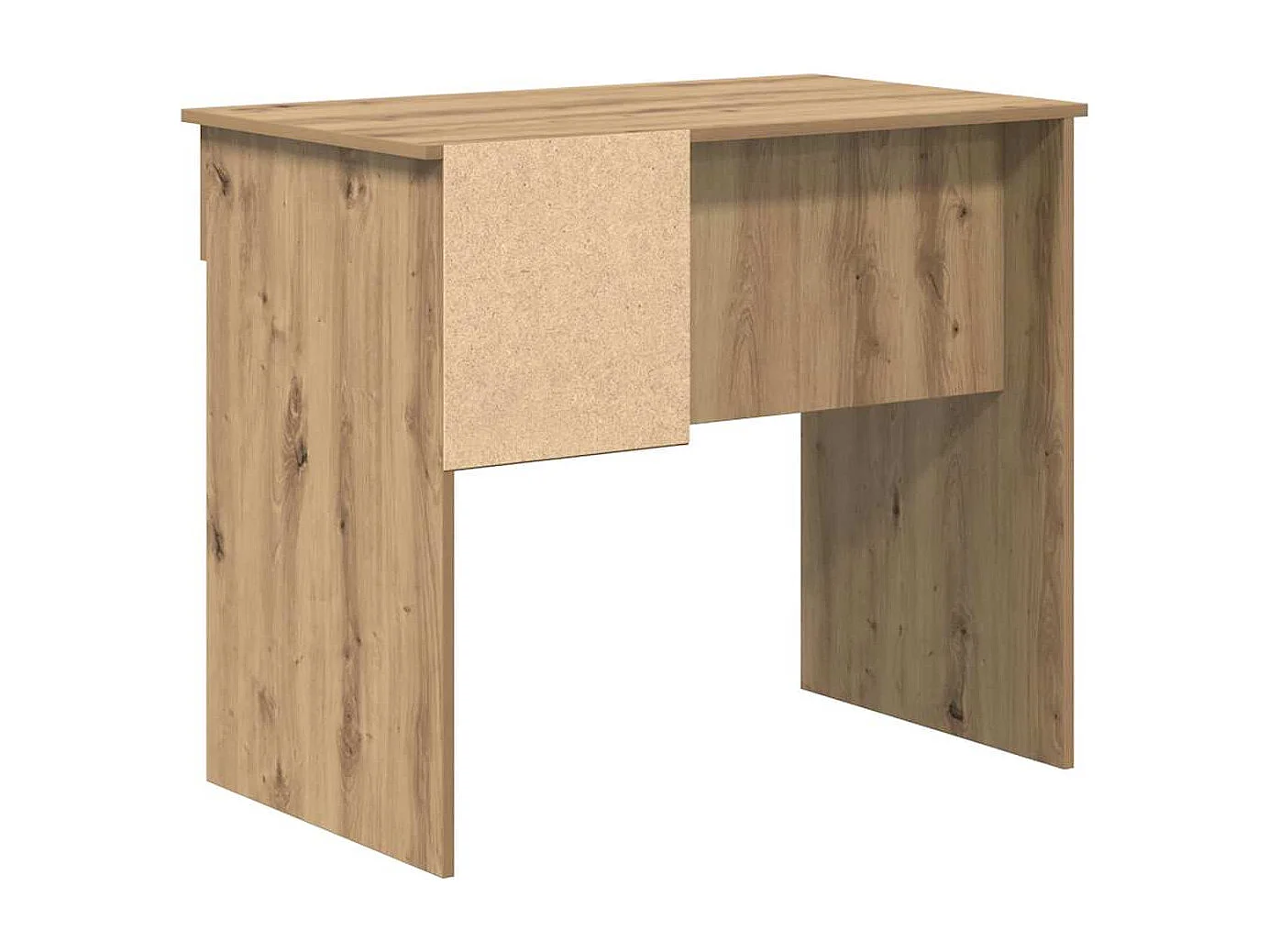 Bureau chêne artisanal 90 x 49.5 x 75 cm Bois d'ingénierie