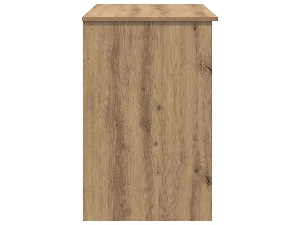 Bureau chêne artisanal 90 x 49.5 x 75 cm Bois d'ingénierie