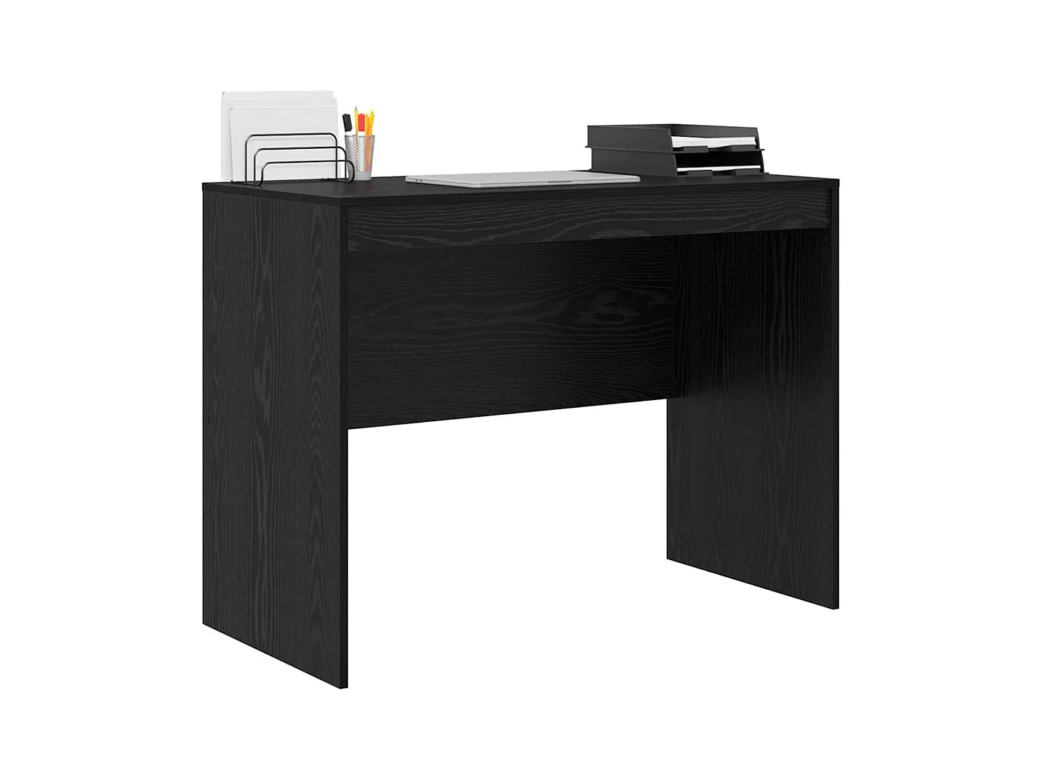 Bureau Chêne noir 100 x 50 x 76 cm Bois d'ingénierie
