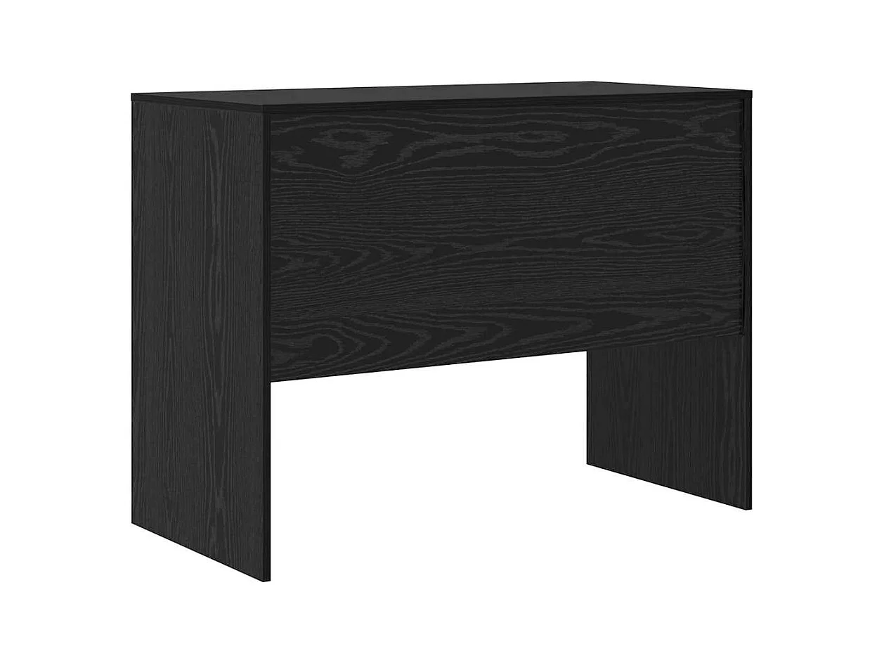 Bureau Chêne noir 100 x 50 x 76 cm Bois d'ingénierie