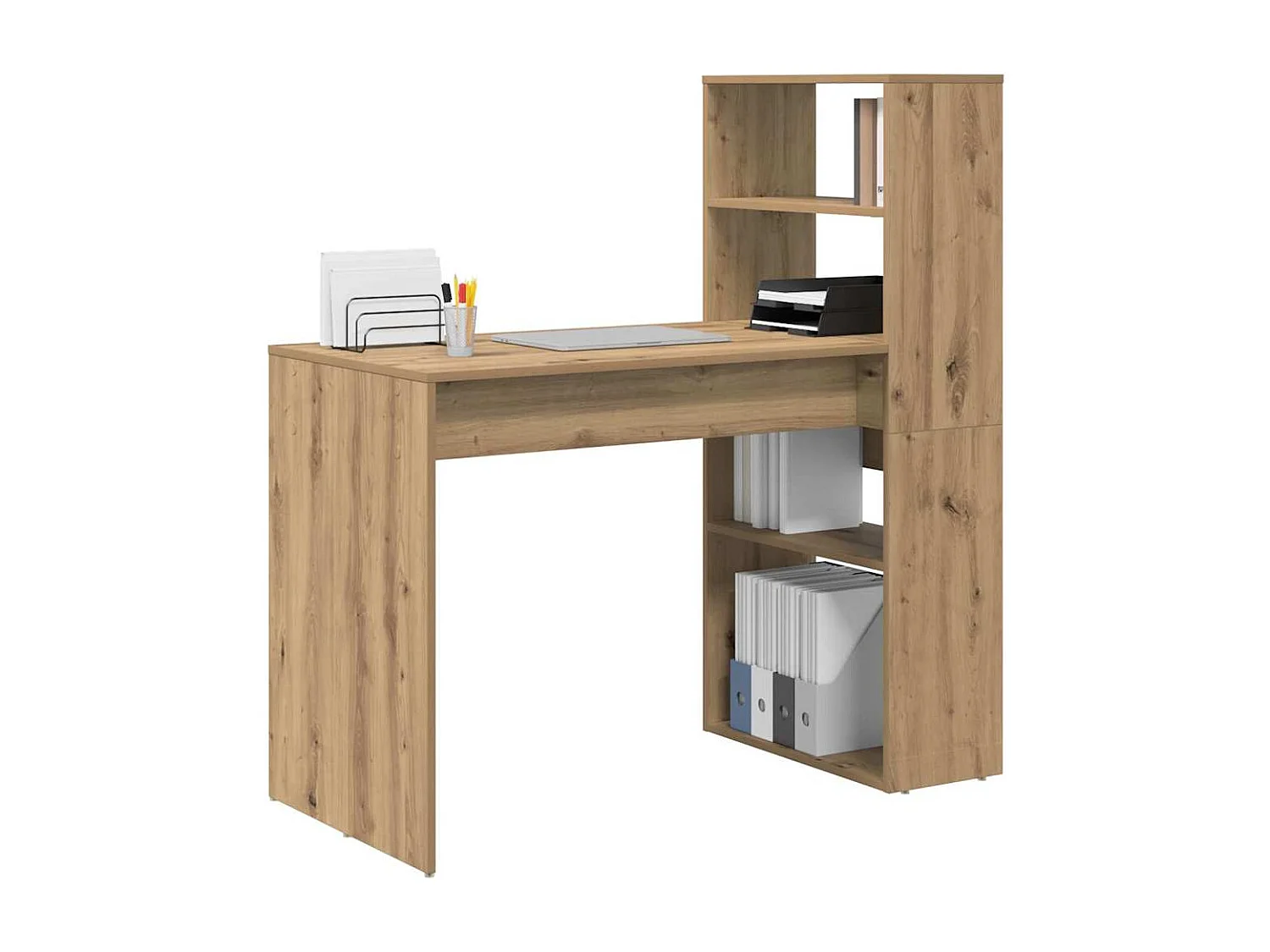 Scrivania artigianale in rovere 113 x 54 x 120 cm Legno ingegnerizzato