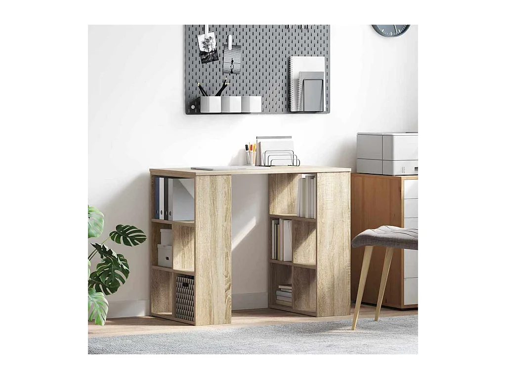 Bureau Chêne sonoma 90 x 50 x 75 cm Bois d'ingénierie