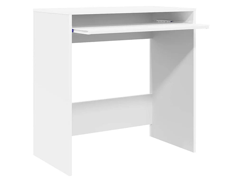 Scrivania con ripiano Bianco 77,5 x 43 x 79 cm Legno ingegnerizzato
