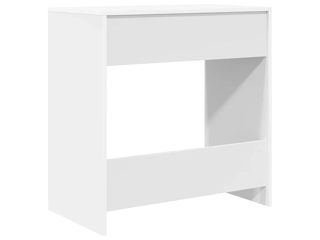 Scrivania con ripiano Bianco 77,5 x 43 x 79 cm Legno ingegnerizzato