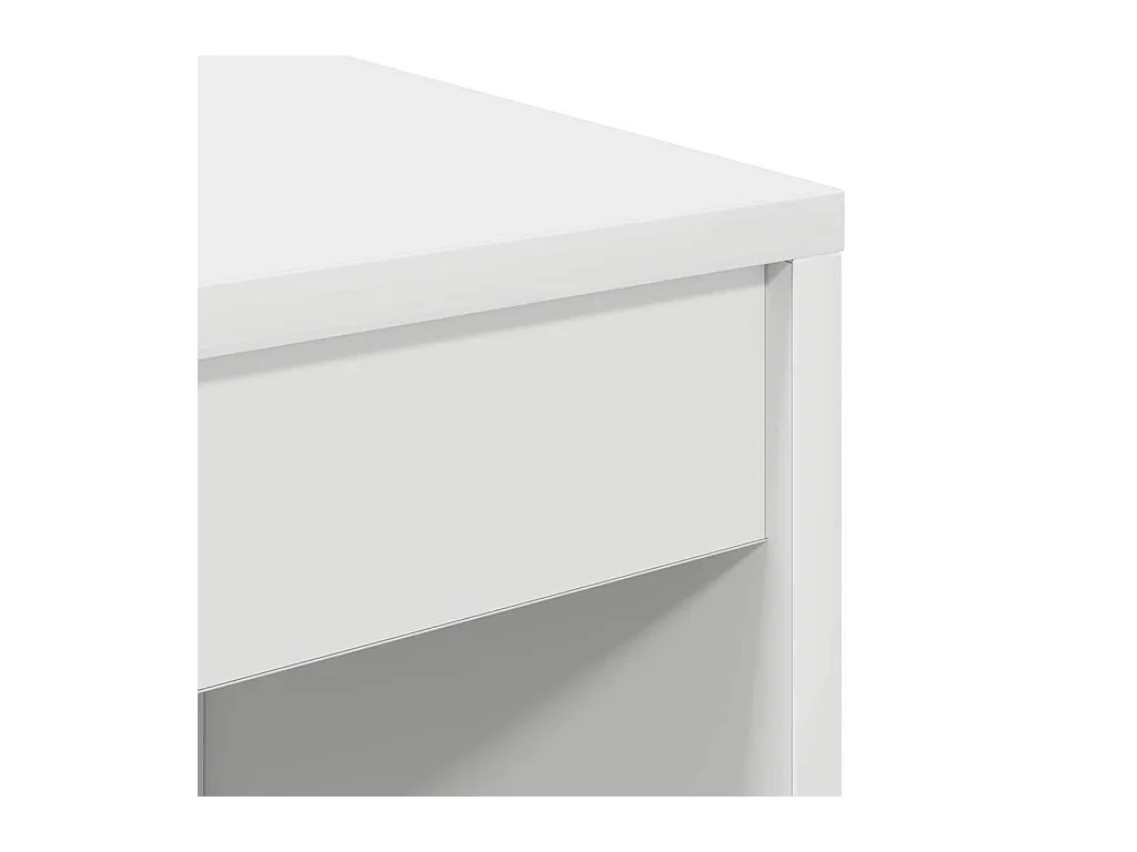 Bureau Blanc 100 x 40 x 76 cm Bois d'ingénierie