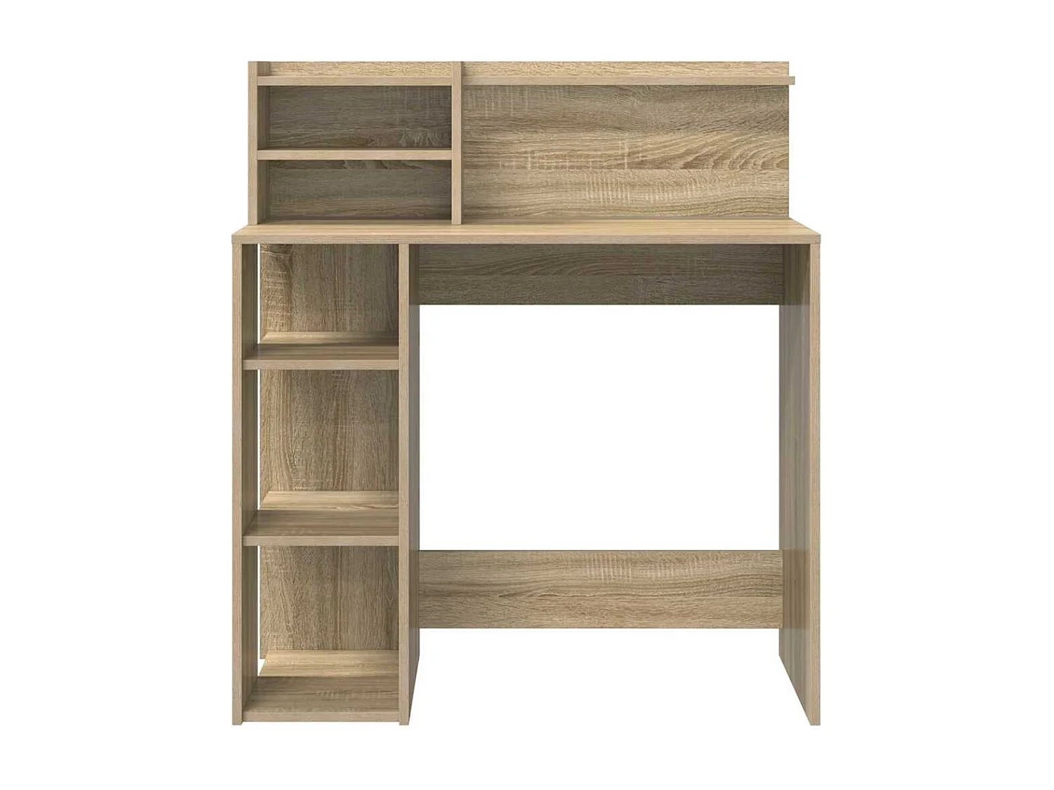 Bureau avec rangement Chêne sonoma 90 x 48 x 101,5 cm