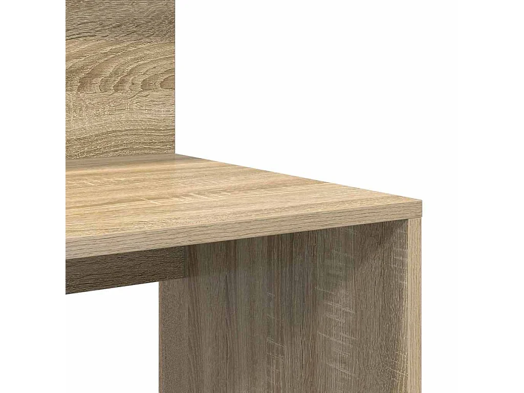 Bureau avec rangement Chêne sonoma 90 x 48 x 101,5 cm