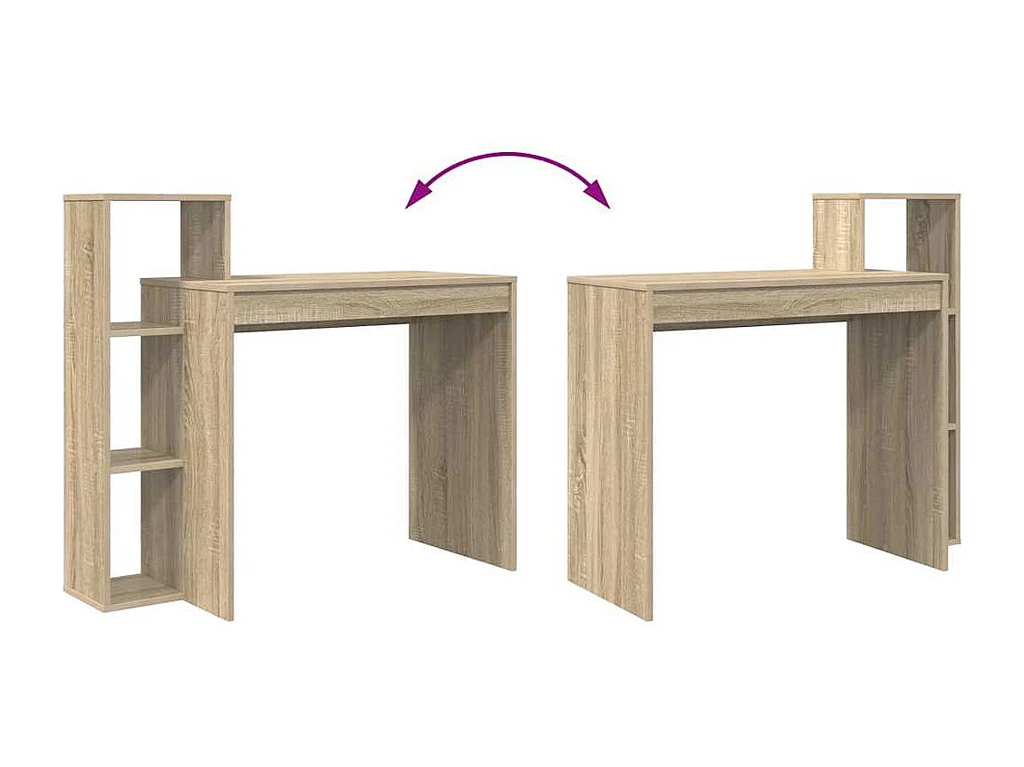Bureau Chêne sonoma 100 x 40 x 90 cm Bois d'ingénierie