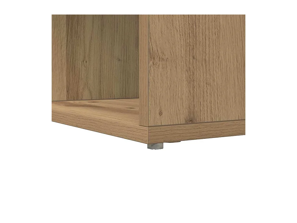 Bureau d'angle chêne artisanal 101.5 x 149.5 x 149.5 cm