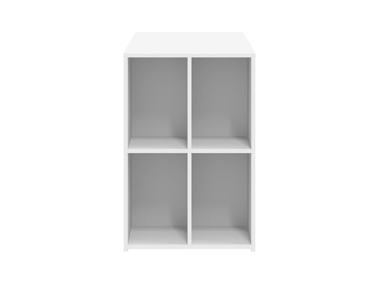 Escritorio blanco 102x50x75 cm madera de ingeniería