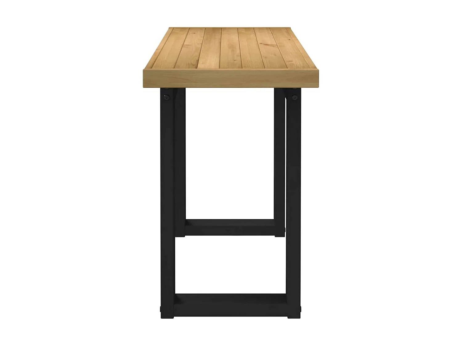 Escritorio NOAIN con patas en forma de U 120x50x75 cm madera maciza de pino