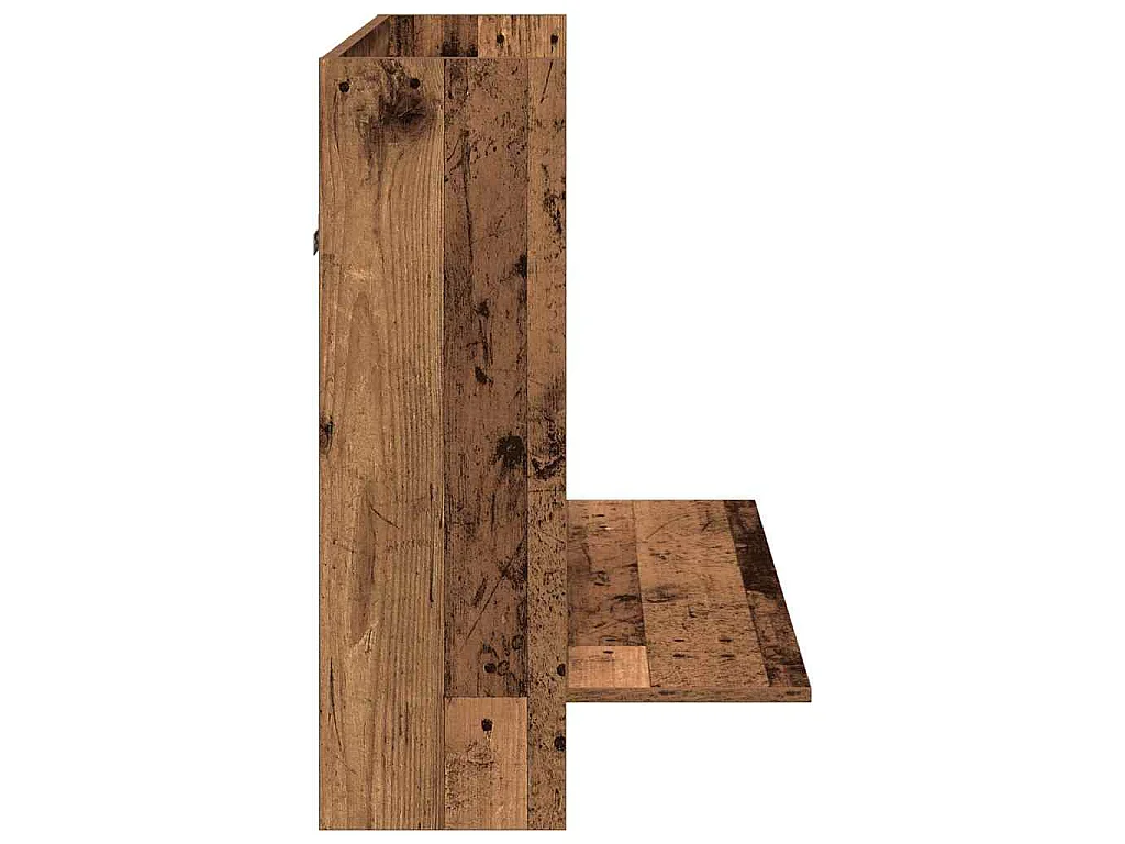 Wandschreibtisch Antikholz 105 x 48 x 75 cm Holzwerkstoff