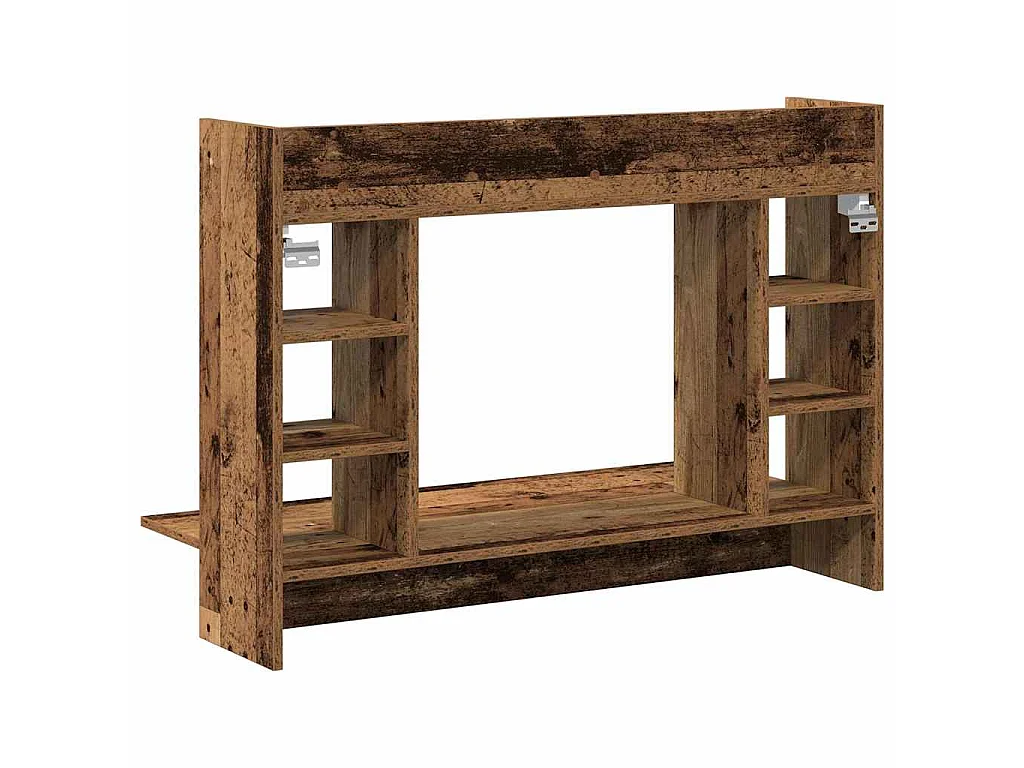 Wandschreibtisch Antikholz 105 x 48 x 75 cm Holzwerkstoff