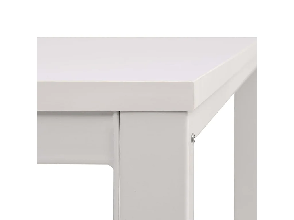 Schrijftafel 120x60x75 cm Wit