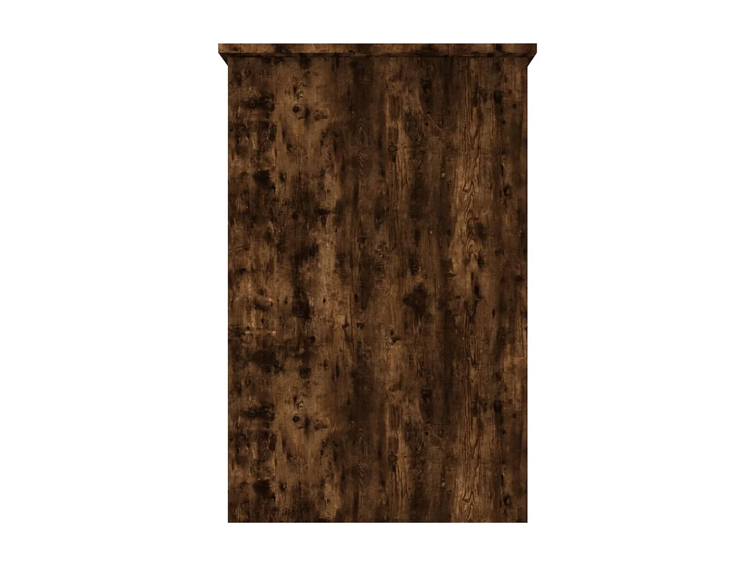 Scrivania in rovere affumicato 100x50x76 cm in legno ingegnerizzato
