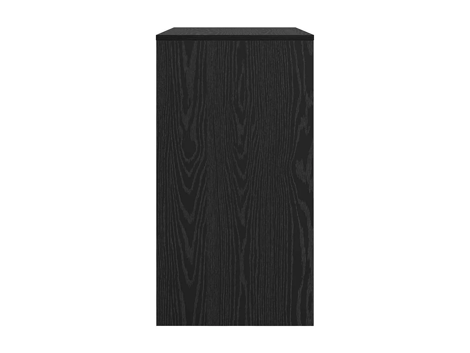 Bureau Chêne noir 77,5 x 43 x 79 cm Bois d'ingénierie