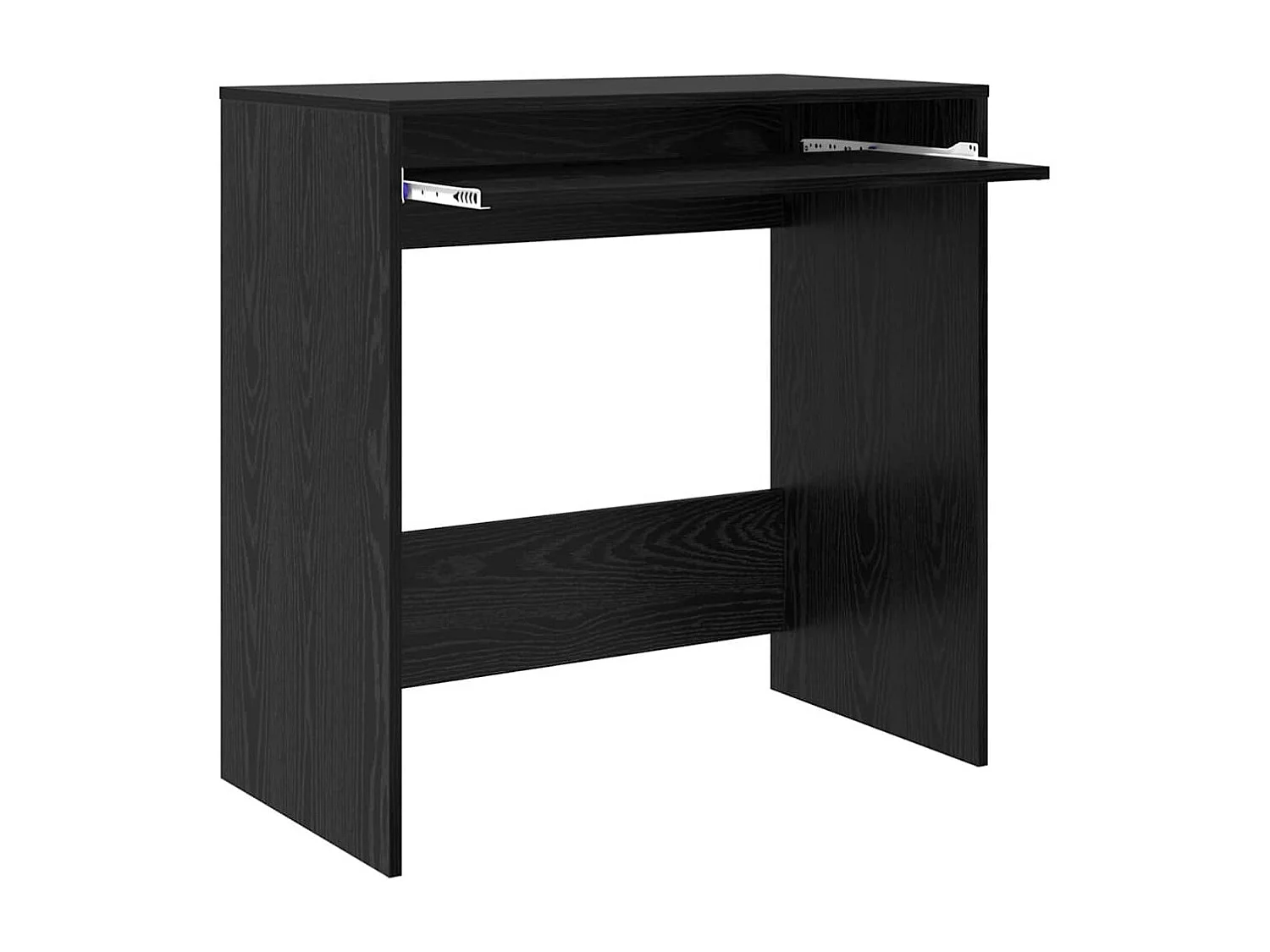 Bureau Chêne noir 77,5 x 43 x 79 cm Bois d'ingénierie