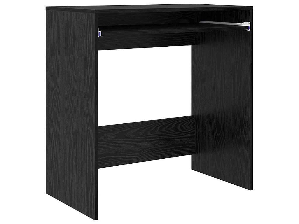 Bureau Chêne noir 77,5 x 43 x 79 cm Bois d'ingénierie