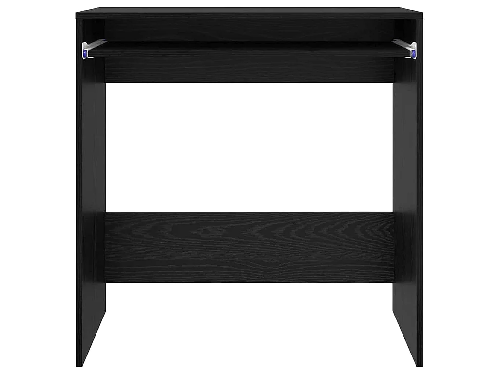 Bureau Chêne noir 77,5 x 43 x 79 cm Bois d'ingénierie