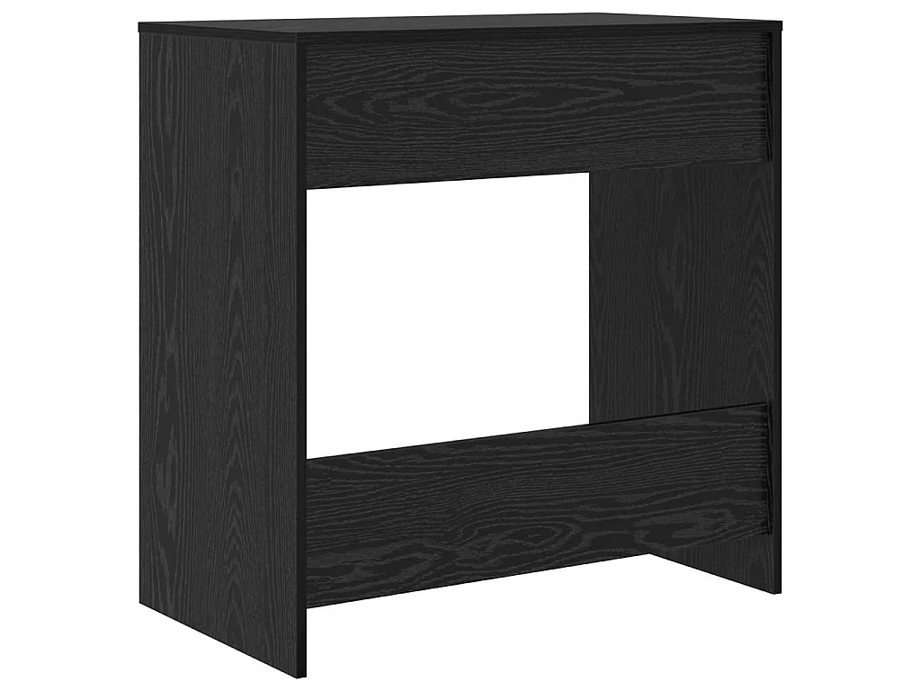 Bureau Chêne noir 77,5 x 43 x 79 cm Bois d'ingénierie