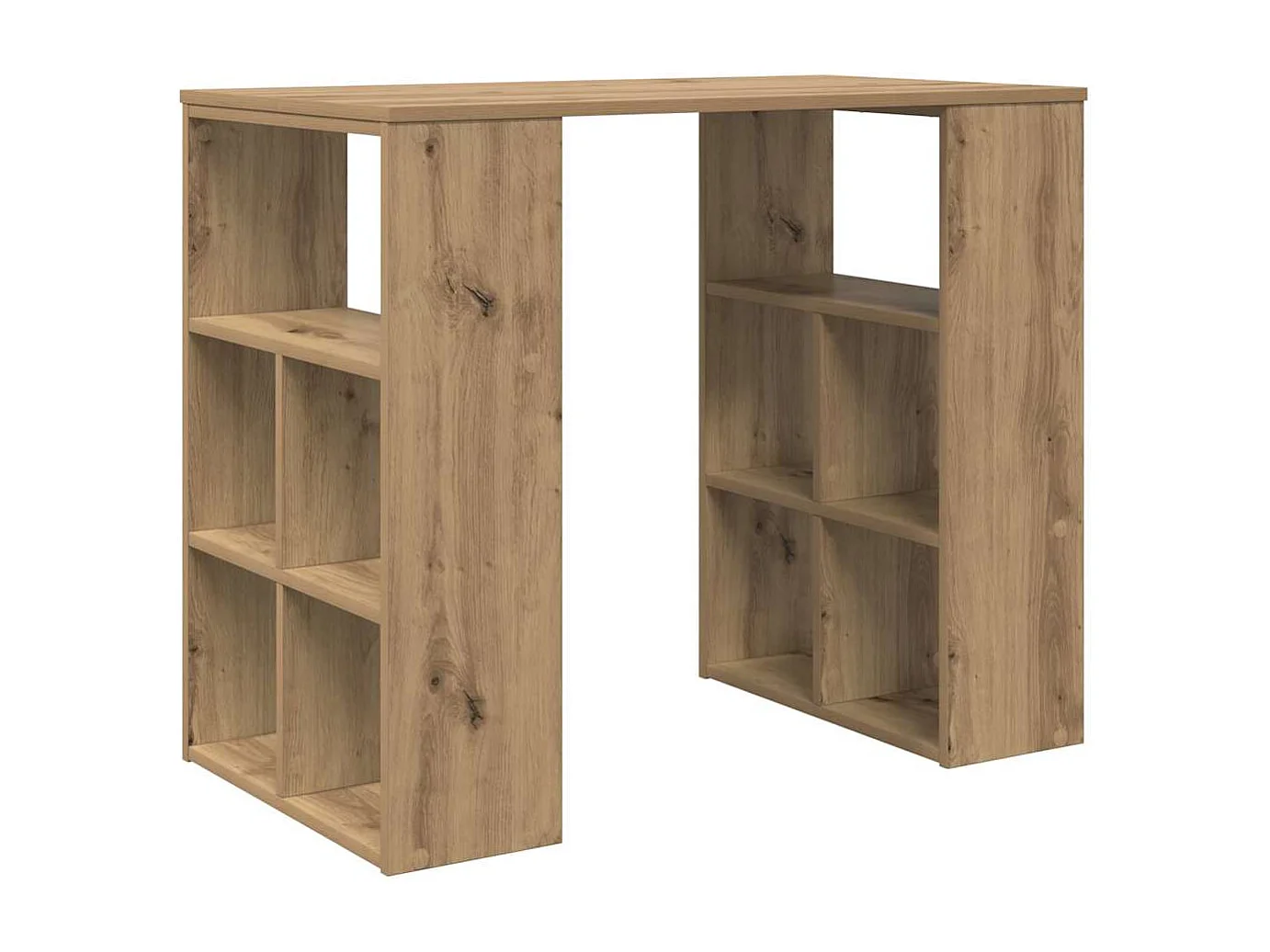 Bureau chêne artisanal 90 x 50 x 75 cm Bois d'ingénierie