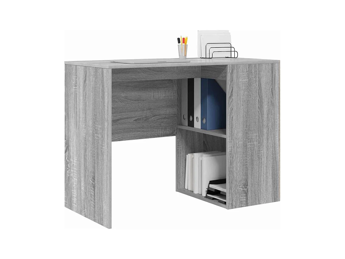 Bureau Gris Sonoma 102 x 50 x 75 cm Bois d'ingénierie